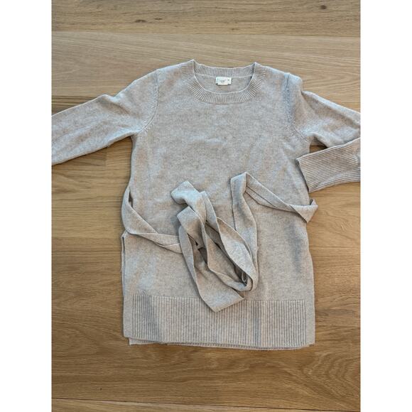 CLUB MONACO Shoshanya Cashmere self tie Sweater Size small - Picture 2 of 6